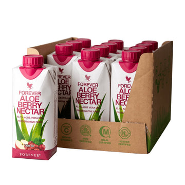 Forever Aloe Berry - 330ml (12er Set) - my - aloe24.shop - Forever Living